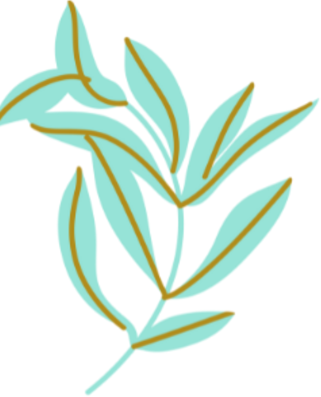 Bloomaceuticals botanical leaf logo